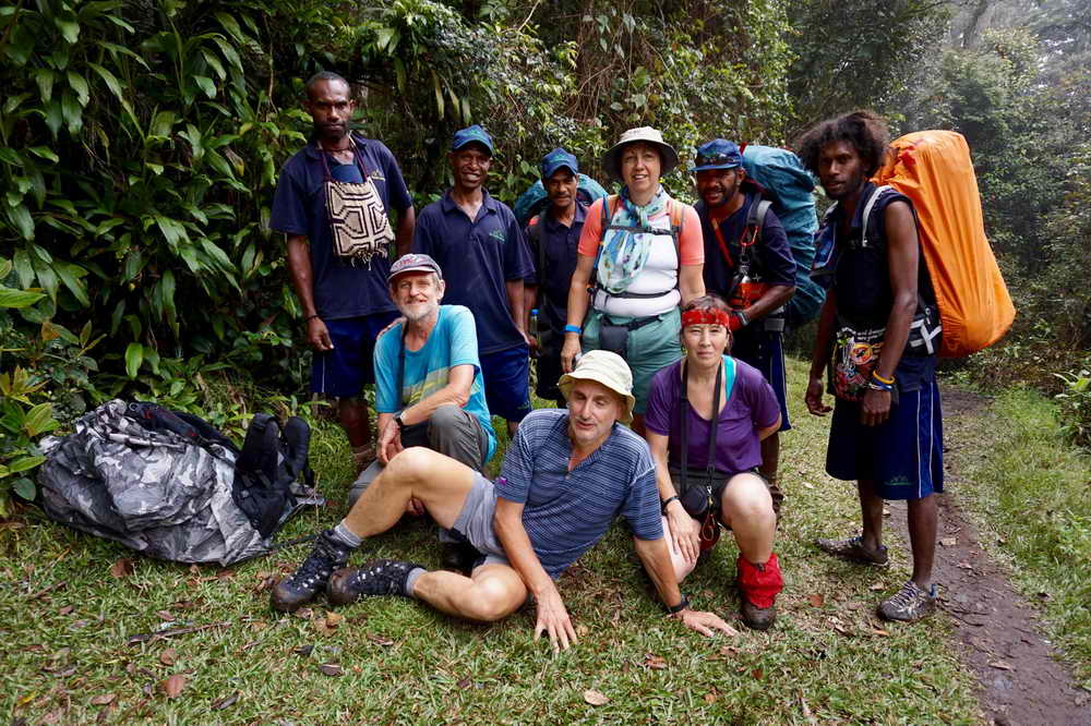 Unsere Trekkinggruppe mit den Guides