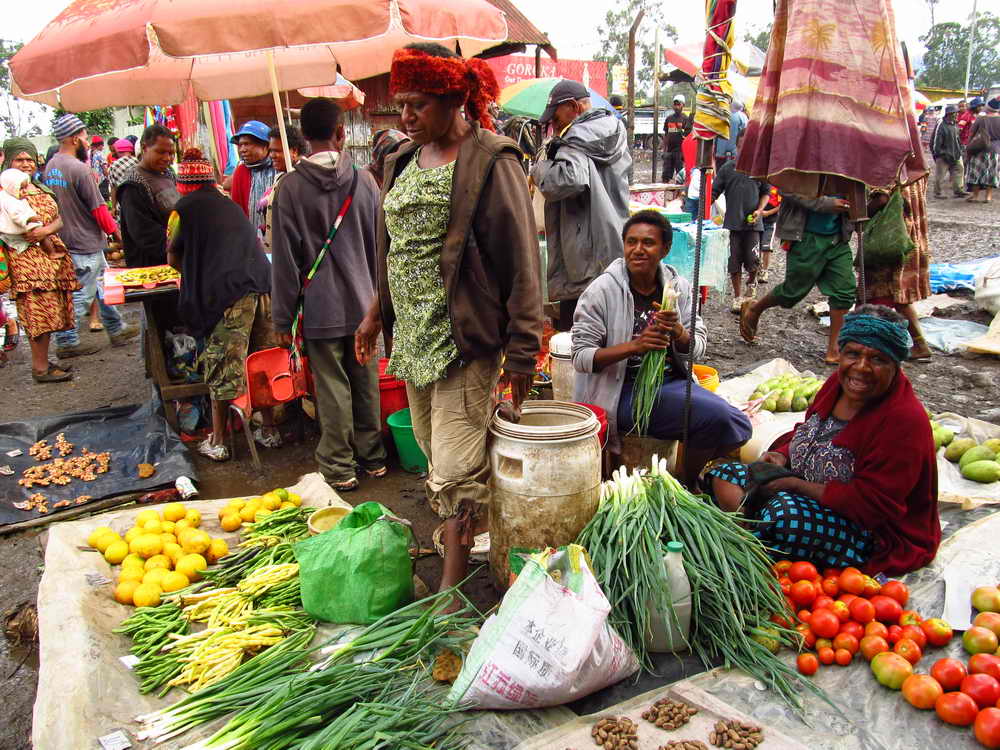 Markt in Goroka